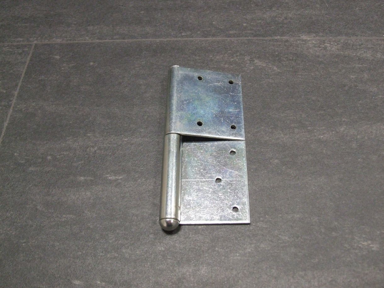 Einstemmbänder TC 140 mm rechts; 

verzinkt, mit festem Stift; 62-03009-0068

