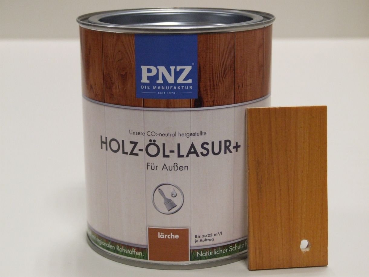 PNZ Holz-Öl-Lasur plus Lärche, 0,75 l; 55224

