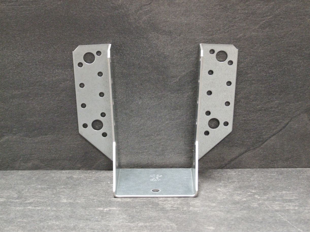 Balkenschuh Typ A 70x125x2 mm, 

sendzimirverzinkt, CE-Kennzeichnung, 335151

