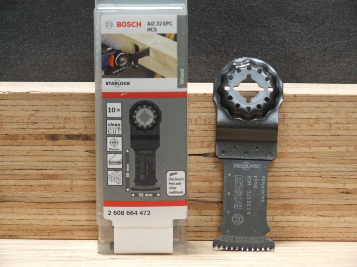 Bosch HCS Tauchsägeblatt AIZ 32 EPC Wood, 

50x32mm, 10er-Pack; 2608664472

