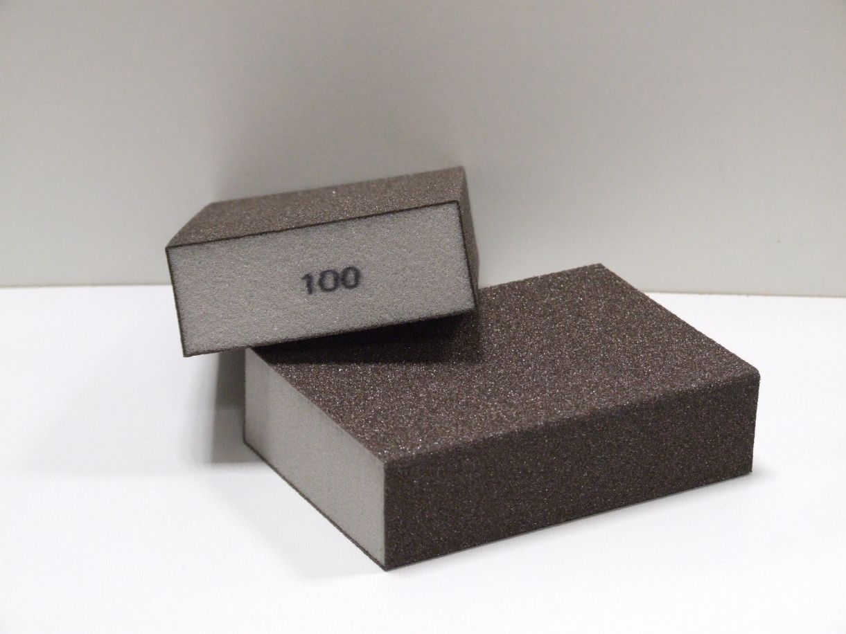 Schleifschwamm 100x67x27 mm, 

Körnung P100; 548410

