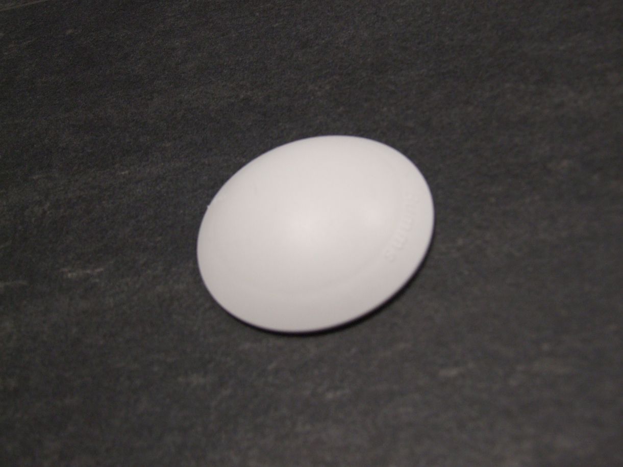 Türstopper "Bumms", 60 mm, 

Kunststoff weiß, HA502101

