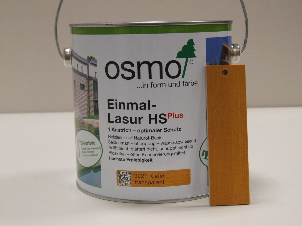 OSMO Einmal-Lasur Kiefer 9221,

2,5 l; 11101485

