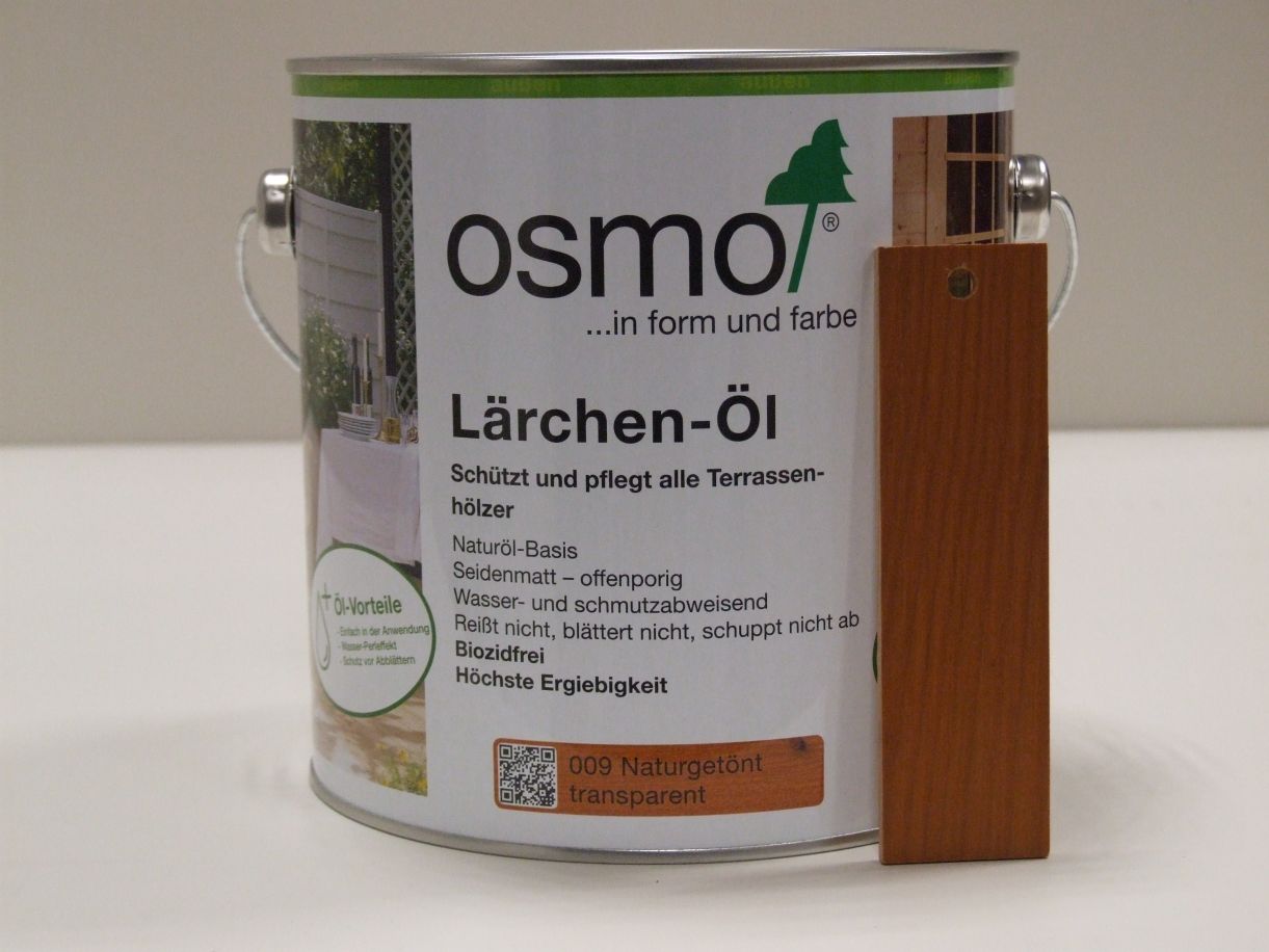 OSMO Terrassenöl/Lärchen-Öl 009, 

2,5 l, 11500021

