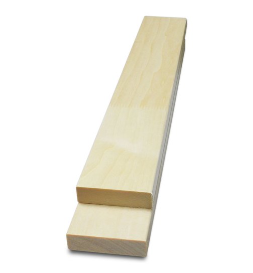 Saunaleiste 22x80 mm Espe KD, A-Sort., 

Länge 3,00m

