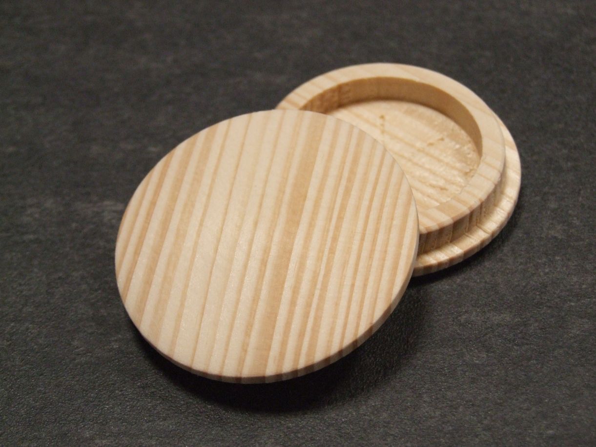 Abdeckhut Typ 1, 56/50x45x6 mm, 

Fichte, 605303


