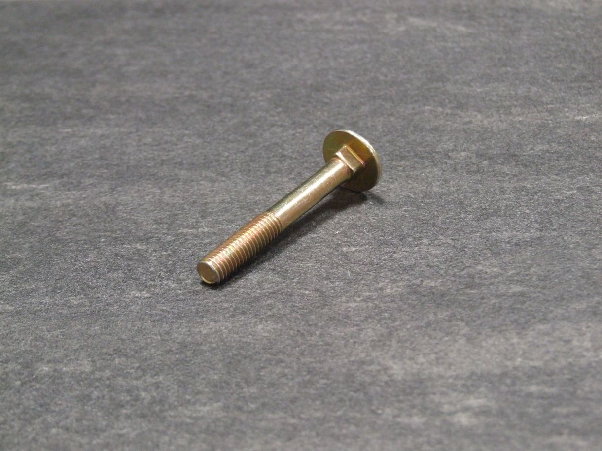 Schloss-Schraube ohne Mutter, DIN 603, M 8x60 mm; gelbverzinkt, 39949/4

