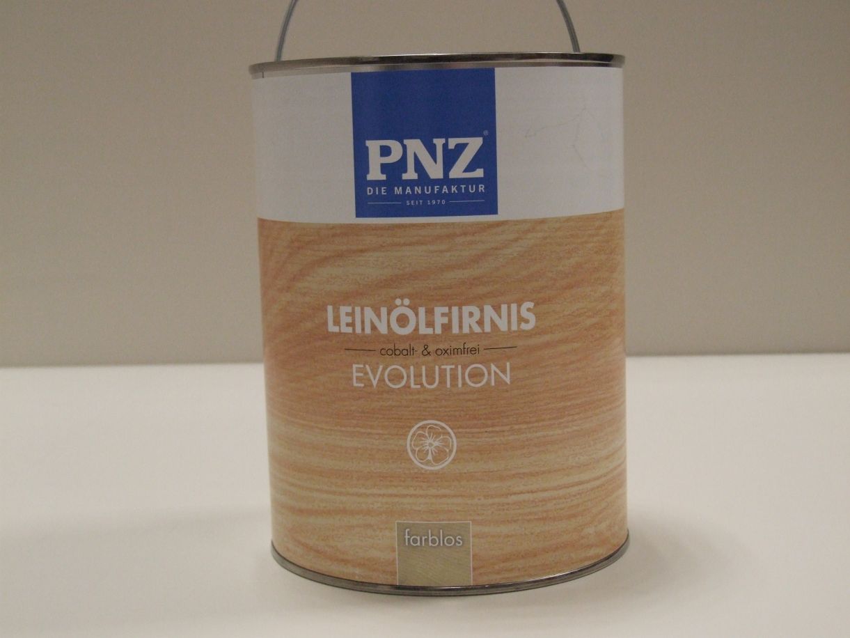 PNZ Leinölfirnis evolution farblos, 2,5 l; 12879

