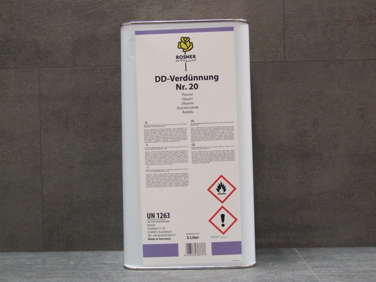Rosner DD-Verdünnung Nr. 20, 5 l; 

R2000080-0050

