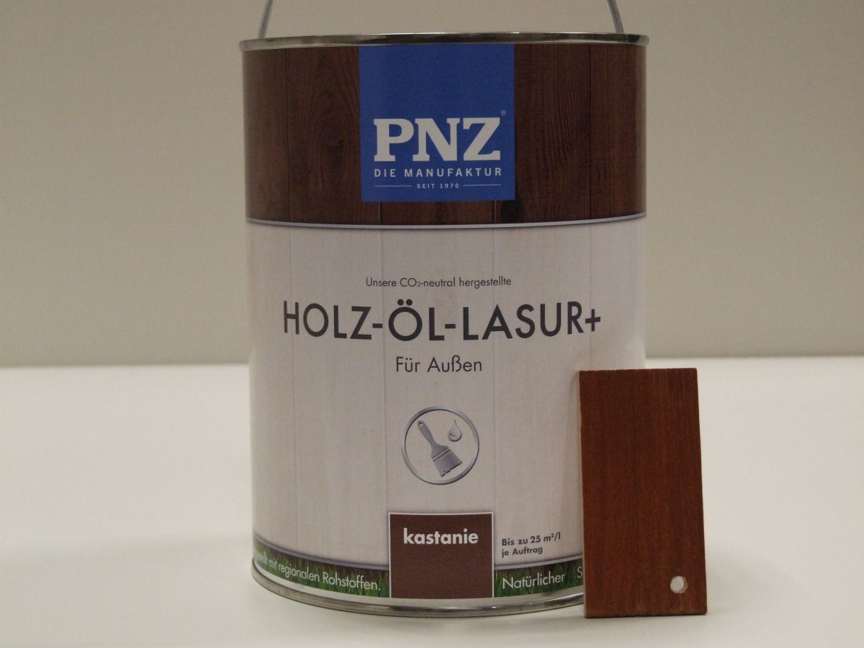 PNZ Holz-Öl-Lasur plus kastanie, 2,5 l; 55208

