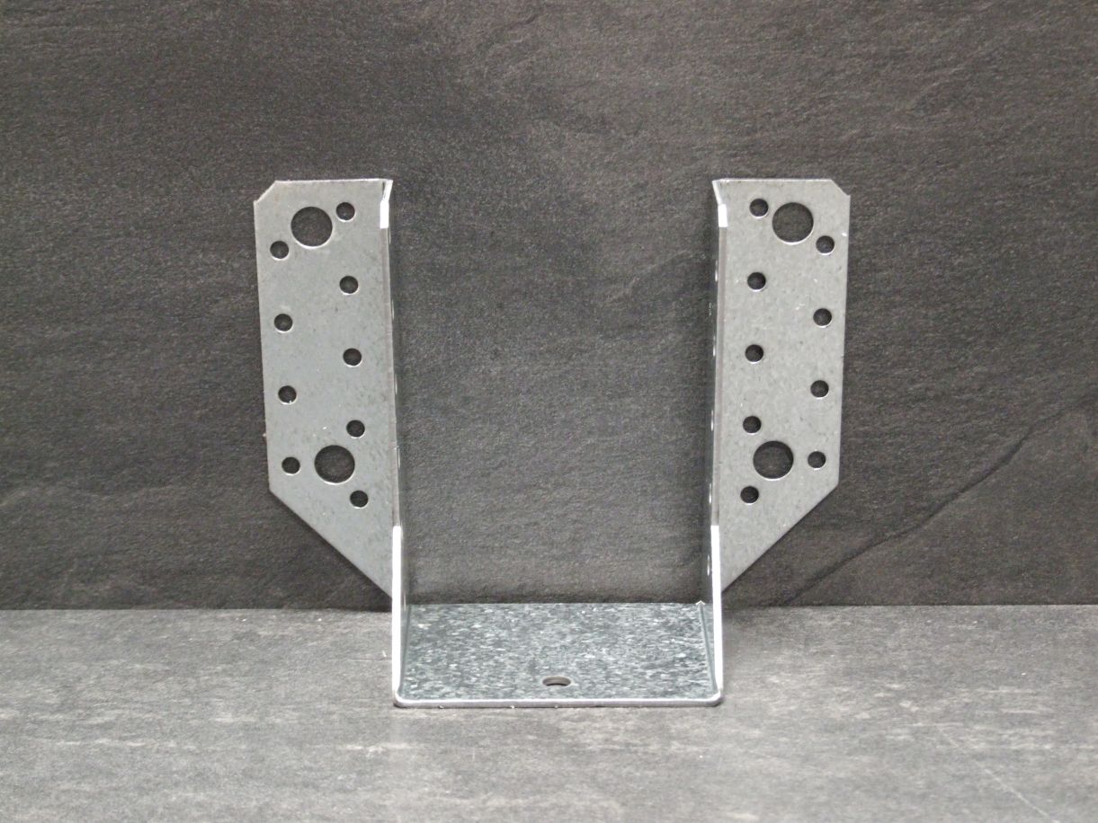 Balkenschuh Typ A 80x120x2 mm, 

sendzimirverzinkt, CE-Kennzeichnung, 335885

