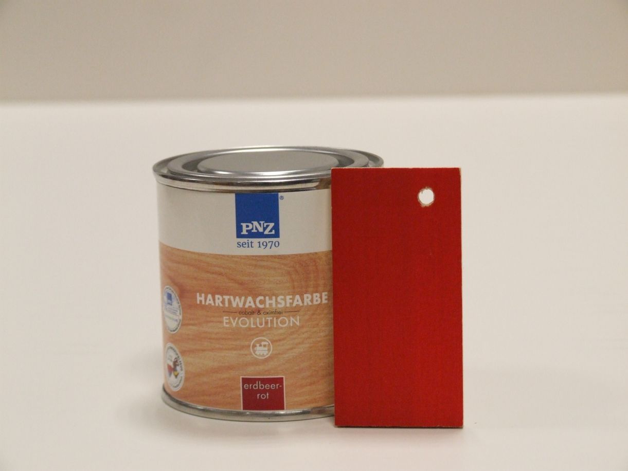 PNZ Hartwachsfarbe evolution 

erdbeerrot, 0,25 l; 35520

Abverkauf / Sonderpreis

