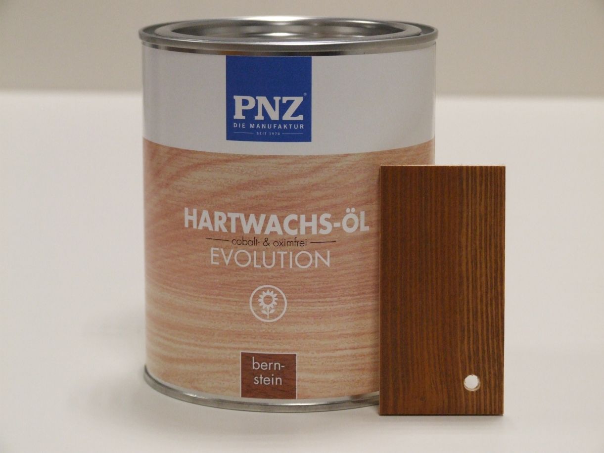 PNZ Hartwachsöl evolution 

bernstein, 0,75 l; 01252

