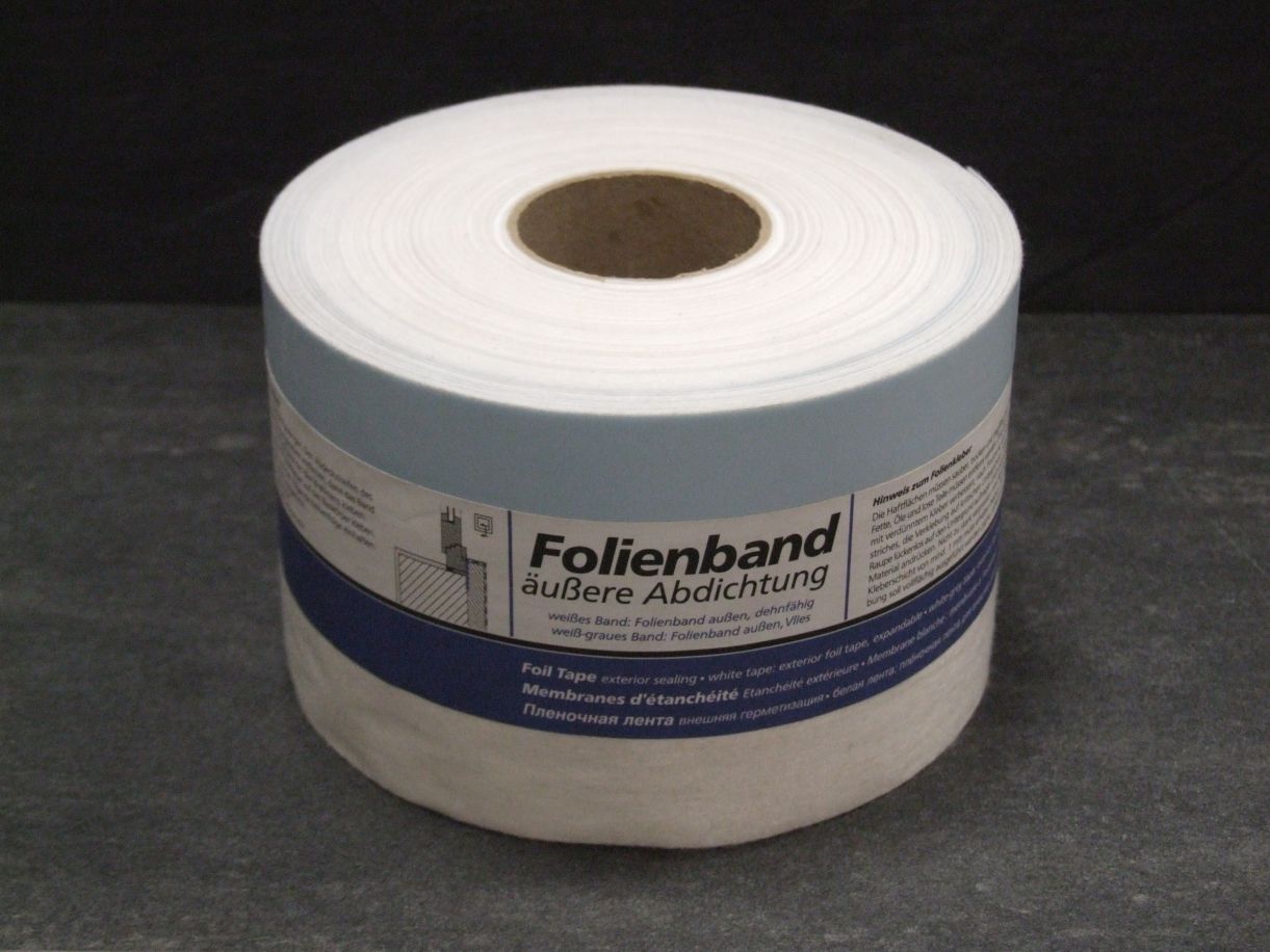Folienband FA-D außen, 100 mm breit, 

30 m-Rolle

