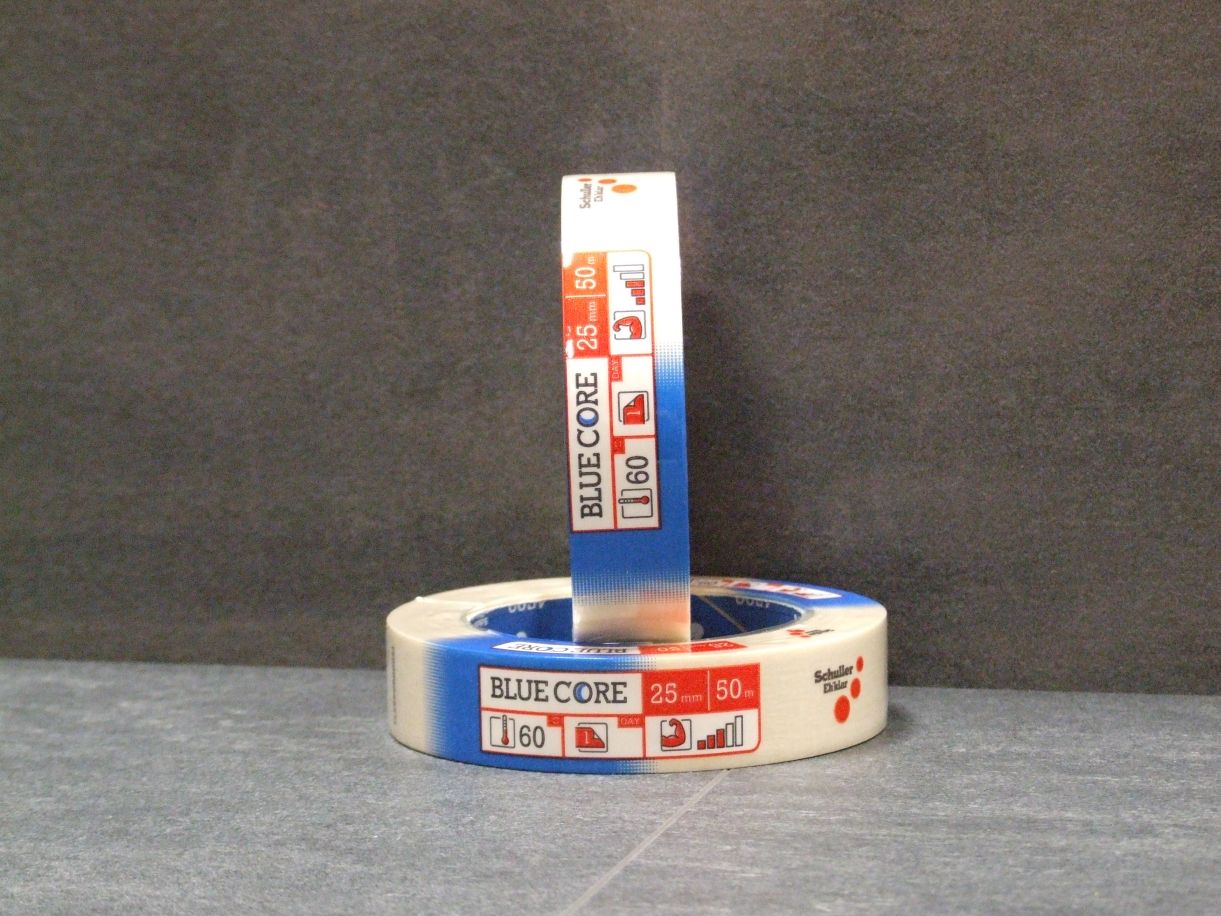 Feinkreppklebeband BLUE CORE, 

25 mm x 50 m, 45225

