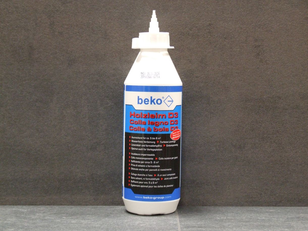 BEKO Holzleim D3 weiß 500 g; 264 1 500

