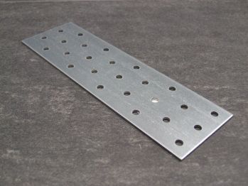 Lochplatte 200x60x2,0 mm, verzinkt, 101504

