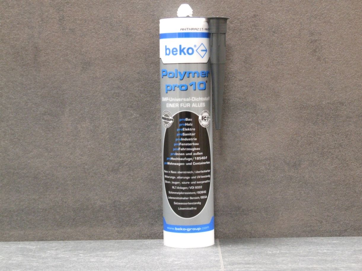 Polymer pro10 SMP-Universal-Dichtstoff, 

Farbe anthrazit, 310 ml: 21014

