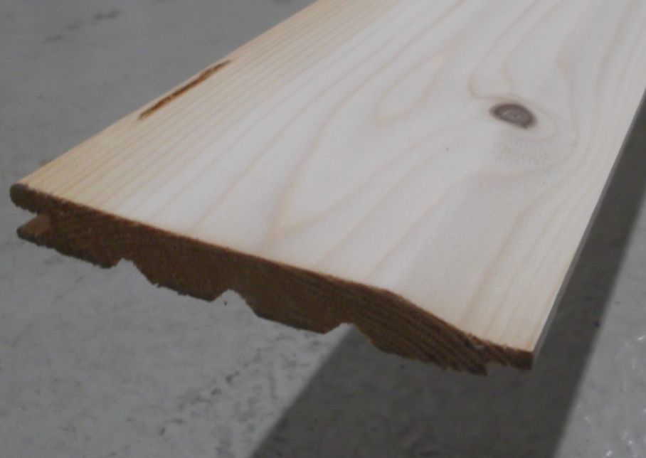 OSMO Stülpschalung nord. Fichte unbehandelt,

us-hobelfallend 19x146 mm, Länge: 4,80m

