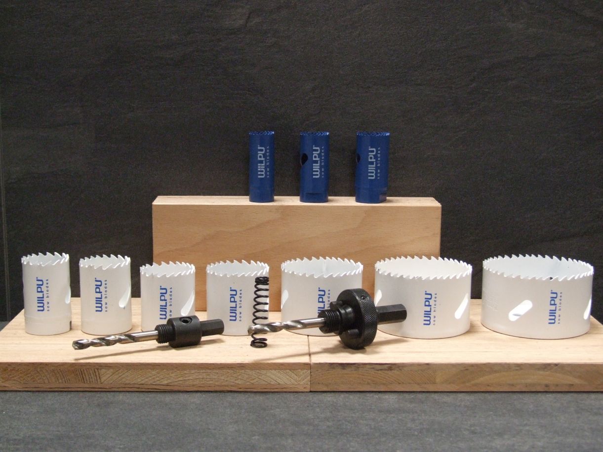 Lochsägenset 13-teilig, EKA 3 ECO-Pack, 

19/22/25/32/35/38/44/57/68/76 mm, +3 Aufnahmen

30551 00101

