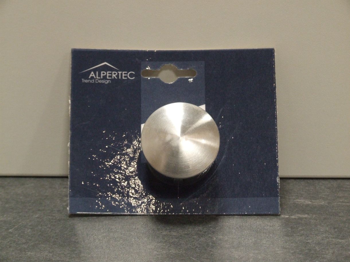 Endkappe mit Federklemmung 

für Rohr 42,4x2 mm, Edelstahl K240, 

50010226K1


