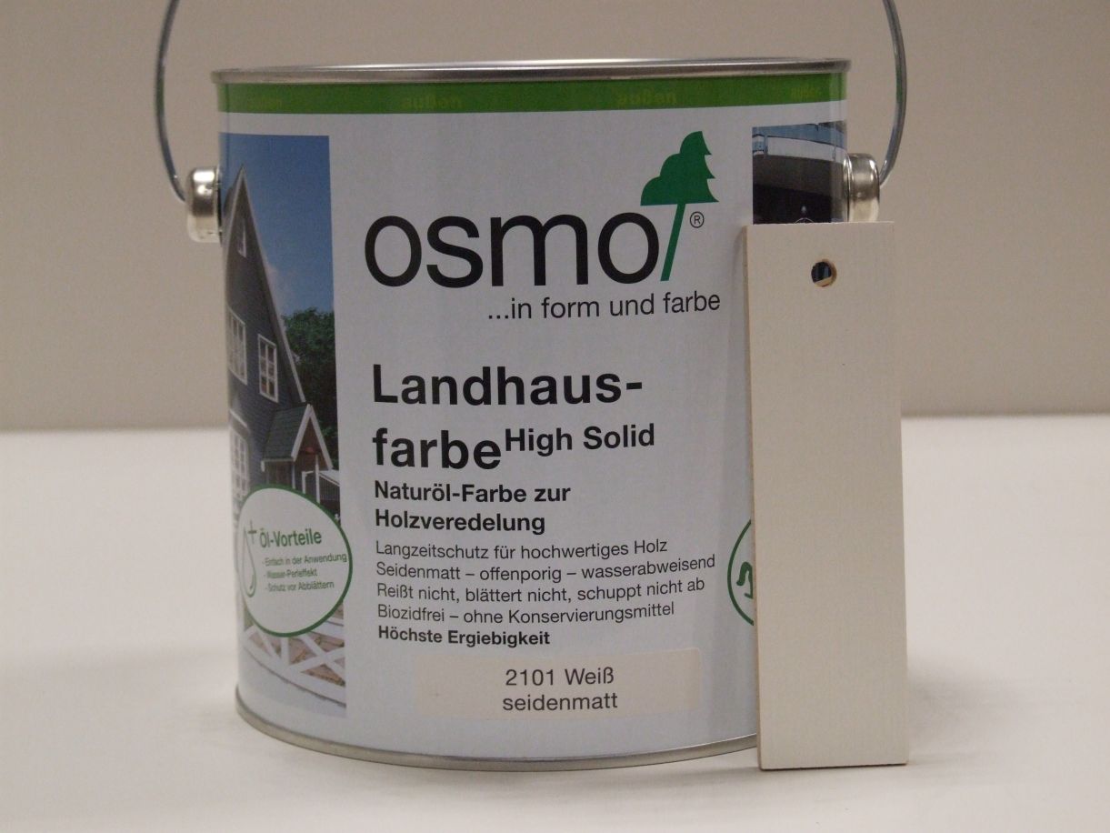 OSMO Landhausfarbe Weiß 2101,

2,5 l, 11400028

