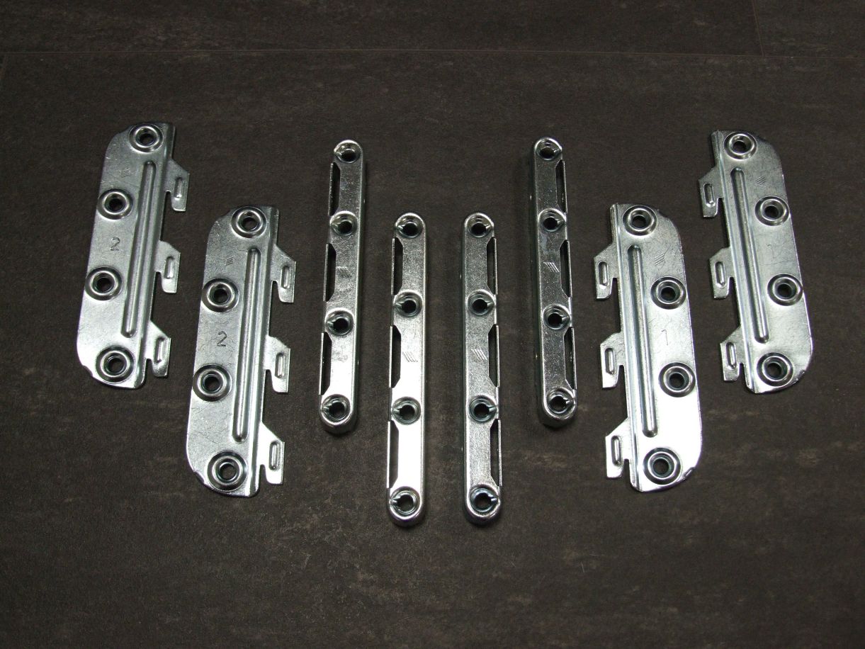 Bettverbindungsbeschlag 15x130 mm,

mit 3 Haken,  Stahl verzinkt, 0025183

