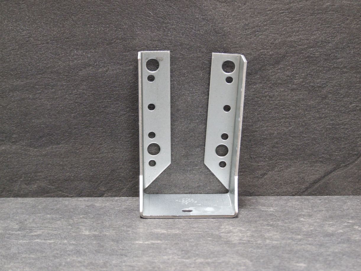 Balkenschuh Typ B 60x100x2 mm, 

sendzimirverzinkt, CE-Kennzeichnung, 336745

