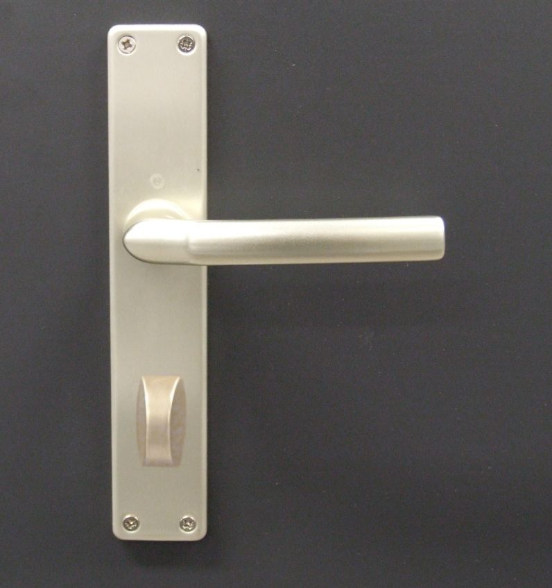 Innentür-Langschild-Garnitur "Birmingham" 

1117/202SP, Aluminium F2, WC, 2534073

