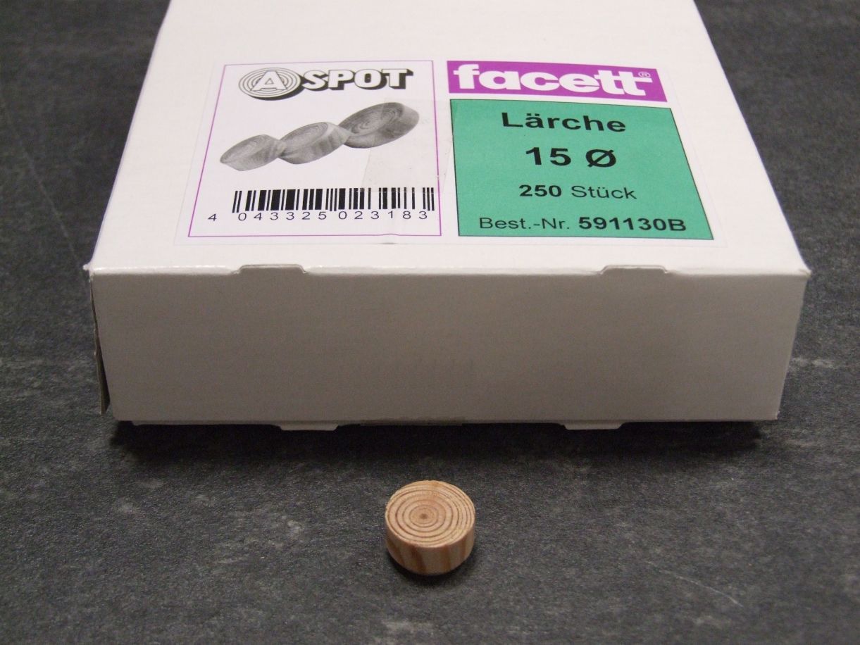 Aspot-Naturäste Ø15 mm, Lärche, 591130

