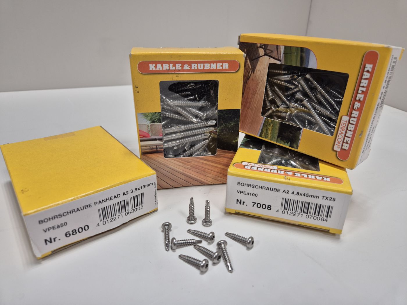 Bohrschraube für ISOSTEP 4,8x40 mm 

- Art. 6816 (100 Stück/VPE)

