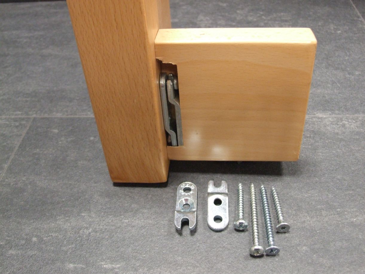KNAPP DUO System Verbinder 46/15 

mit Schrauben DNS 5x40/5x60 mm 

und Pan-Head 5x40/5x60 mm, K041/P

