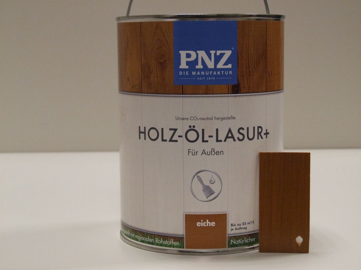 PNZ Holz-Öl-Lasur plus eiche, 2,5 l; 55203

