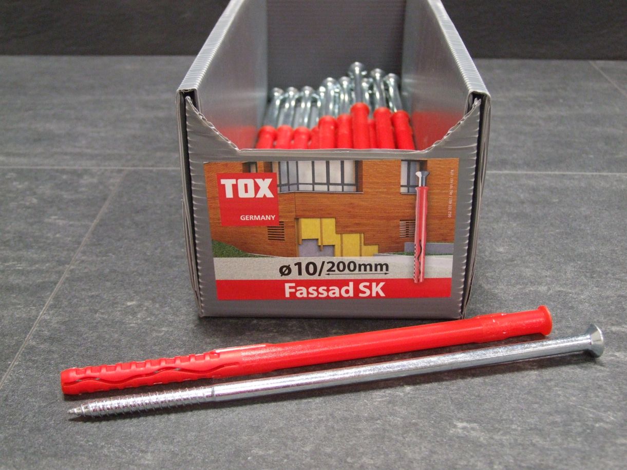 TOX Rahmendübel Fassad SK

10x200 mm, VE = 25 St.;  062101461

