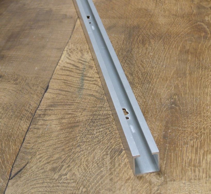 Laufprofil Rollan 40/80, Aluminium matt, 

Länge 6,10 m, 120150

