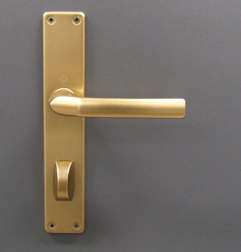 Innentür-Langschild-Garnitur "Birmingham" 

1117/202SP, Aluminium F4, WC, 2534102

