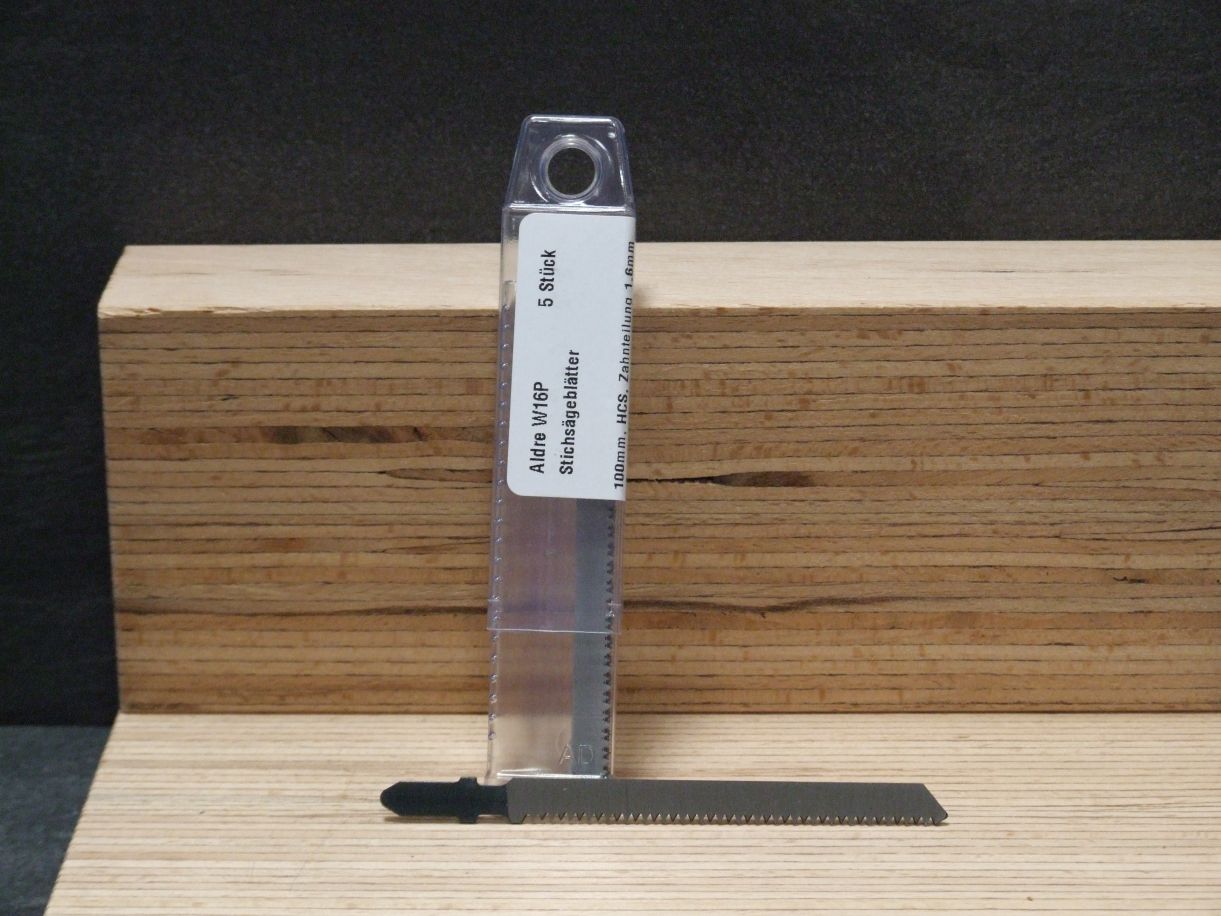 Stichsägeblatt W16P, 100x7,5x1,25 mm

Laminat, Parkett, 5 St./VE


