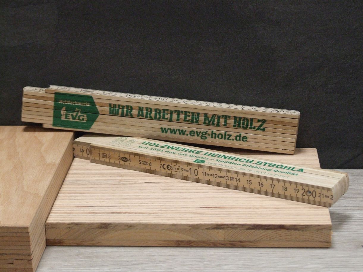 Holzgliedermaßstab ADGA 250 plus

natur 2 m, 10 Glieder, 90°-Rastung, 

mit Werbeaufdruck

