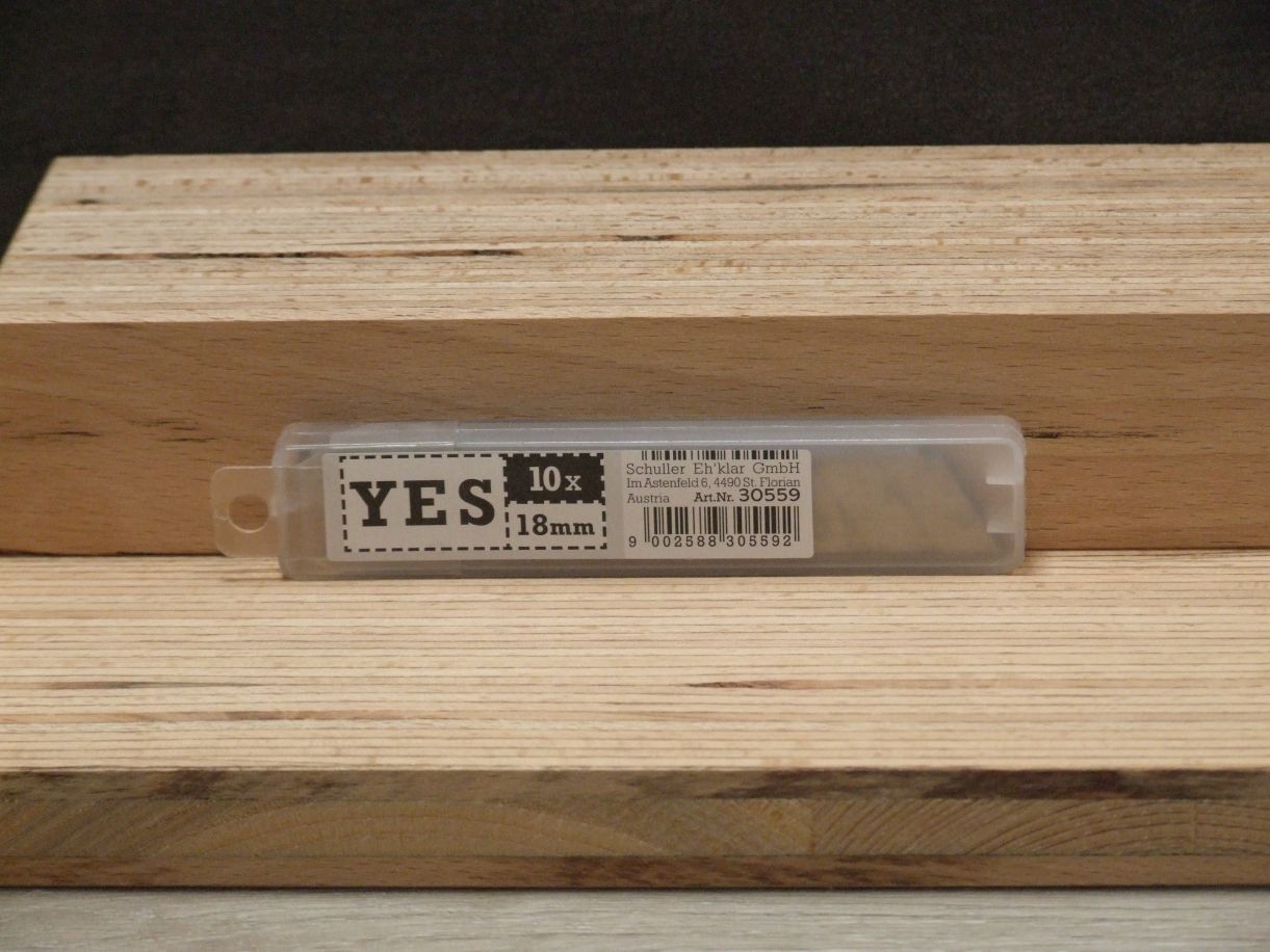 Cutter-Ersatzklinge, 18 mm, 10er-Set, 30559


