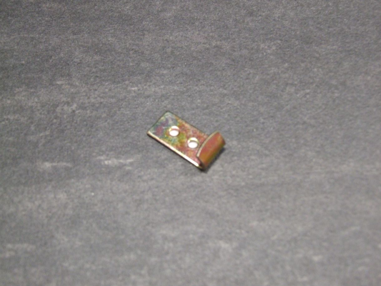 Schließhaken 12x30x1,5 mm, gelbverzinkt, 

347857

