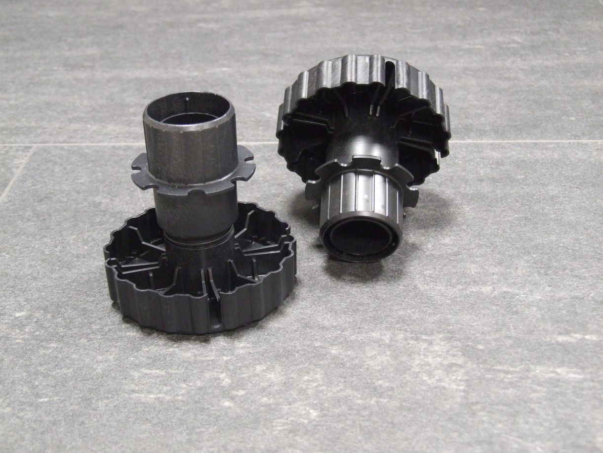 Sockelverstellfuß Korrekt, 80 mm, 

Verstellbereich 74-110 mm, 

Kunststoff schwarz, 0070151

