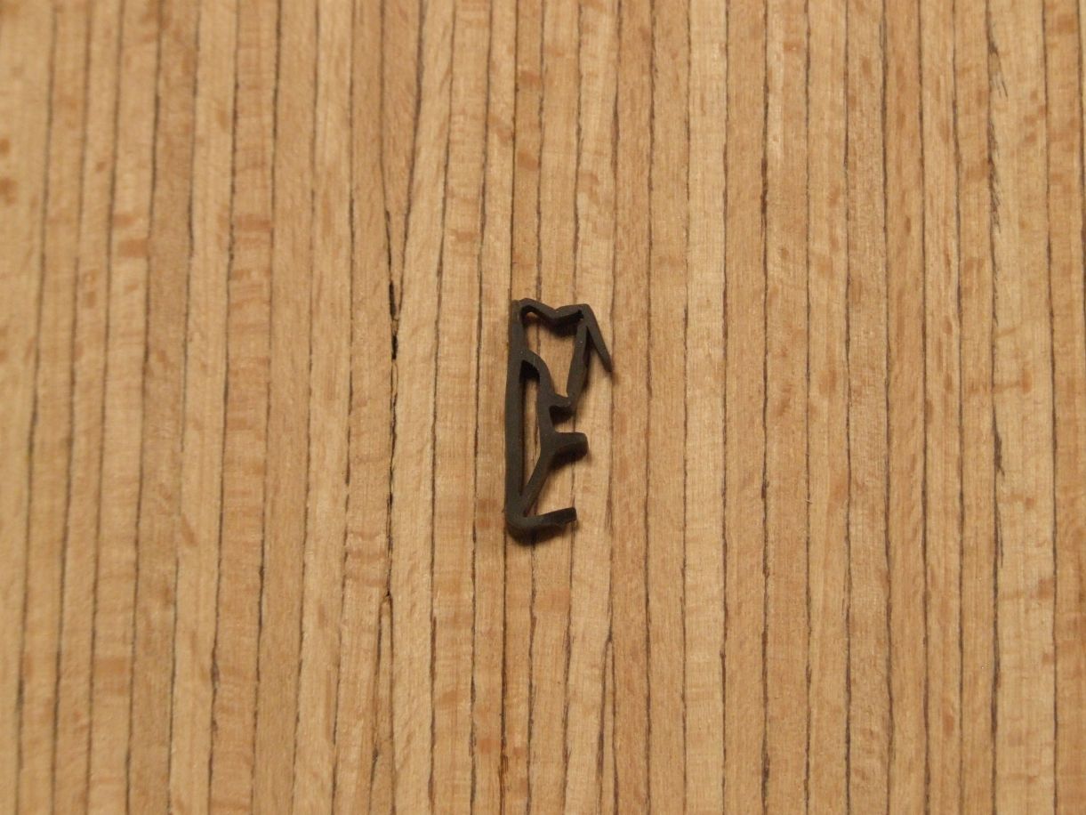 Dichtungsprofil SV 112, Falz 12 mm, Nut 5 mm, dunkelbraun, Werkstoff TPE


