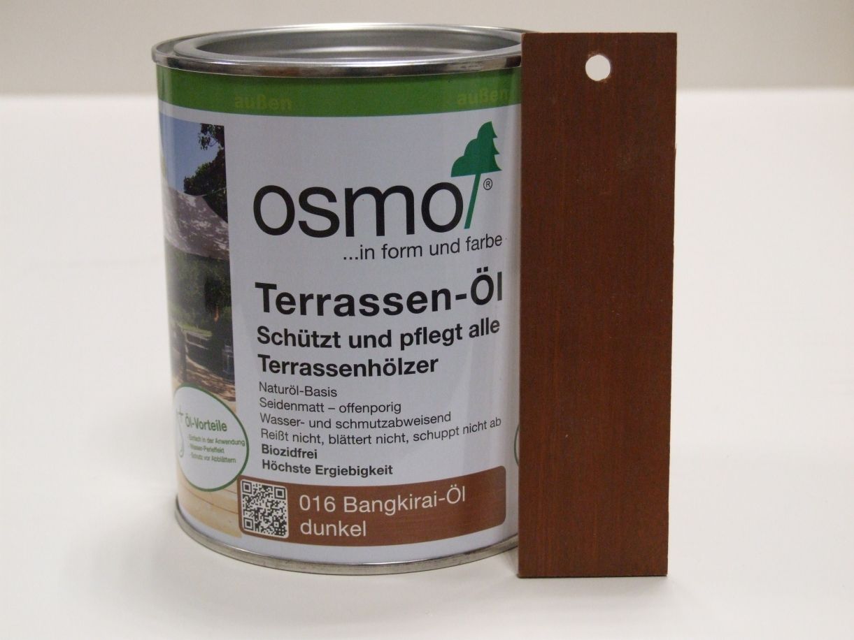 OSMO Terrassenöl/Bangkirai-Öl 016 

dunkel, 0,75 l; 11500063

