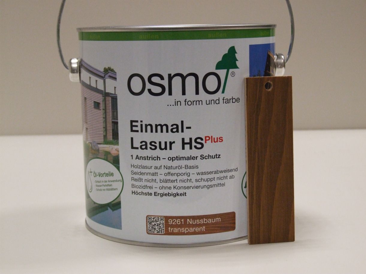 OSMO Einmal-Lasur Nußbaum 9261,

2,5 l; 11101365

