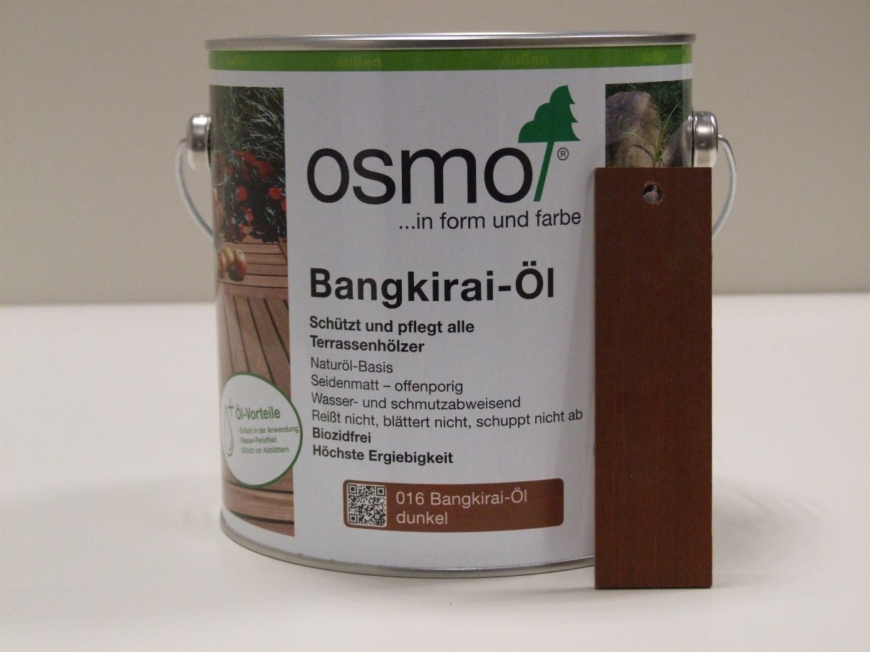 OSMO Terrassenöl/Bangkirai-Öl 016 

dunkel, 2,5 l; 11500062

