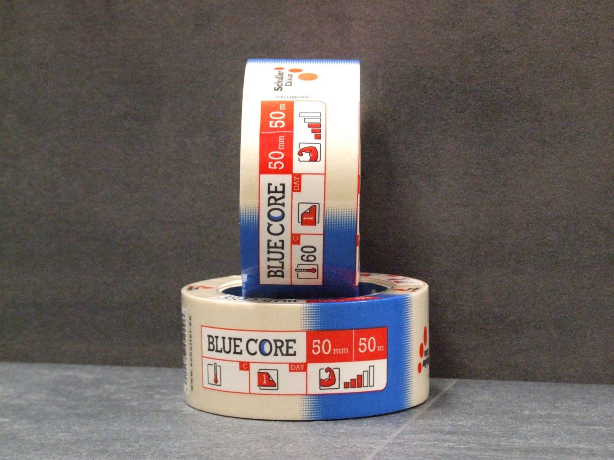 Feinkreppklebeband BLUE CORE, 

50 mm x 50 m, 45229

