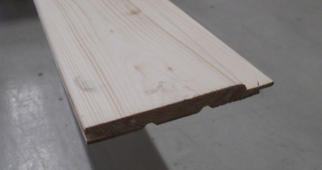 Rundprofil Fichte natur 19x121 mm S.B, 

Länge: 4,20 m

