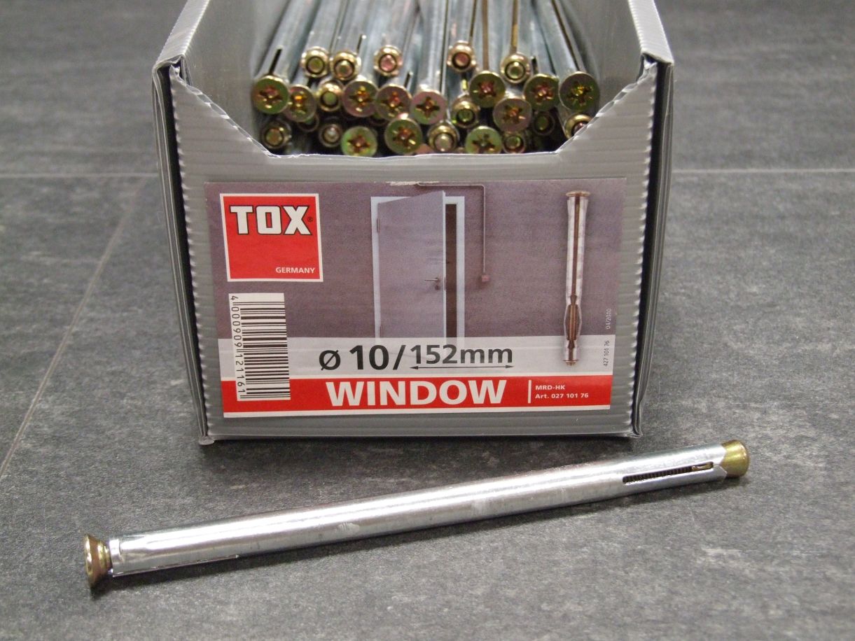 TOX Metallrahmendübel Window 10x152 mm;

02710116

*Abverkauf/Sonderpreis*



