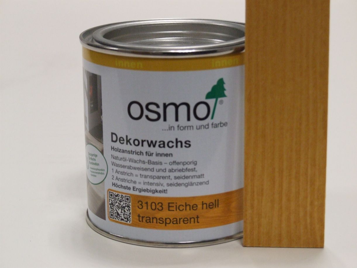 OSMO Dekorwachs Eiche hell 3103, 

0,375 l, 10100802

