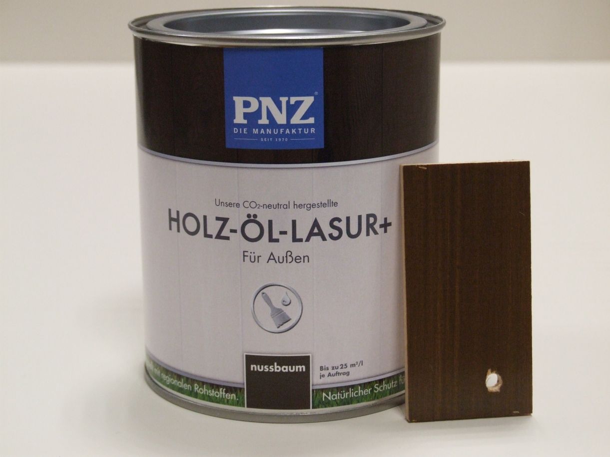 PNZ Holz-Öl-Lasur plus nussbaum, 0,75 l; 55226

